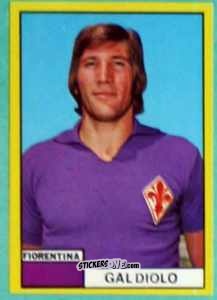 Sticker Giancarlo Galdiolo - Calciatori 1971-1972
 n. FIO2 - Edis