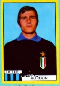 Sticker Ivano Bordon - Calciatori 1971-1972
 n. IN4 - Edis