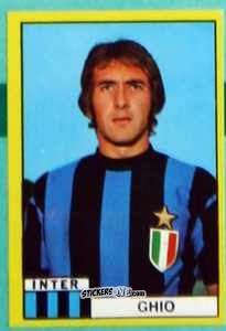 Cromo Gian Piero Ghio - Calciatori 1971-1972
 n. IN15 - Edis
