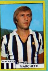 Sticker Gian Pietro Marchetti - Calciatori 1971-1972
 n. JUV5 - Edis