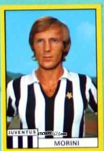 Sticker Francesco Morini - Calciatori 1971-1972
 n. JUV7 - Edis