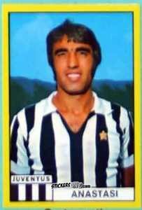 Cromo Pietro Anastasi - Calciatori 1971-1972
 n. JUV11 - Edis