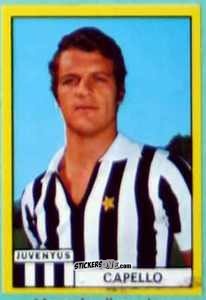 Cromo Fabio Capello - Calciatori 1971-1972
 n. JUV12 - Edis