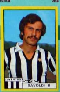 Sticker Gianluigi Savoldi - Calciatori 1971-1972
 n. JUV16 - Edis