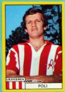 Cromo Cesare Poli - Calciatori 1971-1972
 n. LRV6 - Edis
