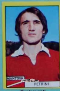 Cromo Sauro Petrini - Calciatori 1971-1972
 n. MAN11 - Edis