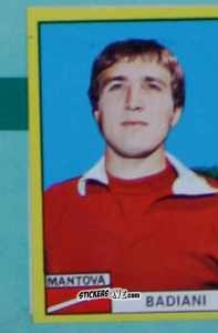 Cromo Roberto Badiani - Calciatori 1971-1972
 n. MAN16 - Edis
