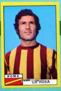 Sticker Giacomo La Rosa - Calciatori 1971-1972
 n. ROM16 - Edis