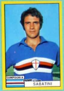Sticker Pietro Sabatini - Calciatori 1971-1972
 n. SAM5 - Edis