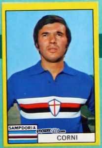 Sticker Renzo Corni - Calciatori 1971-1972
 n. SAM15 - Edis