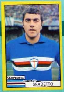 Sticker Dino Spadetto - Calciatori 1971-1972
 n. SAM16 - Edis