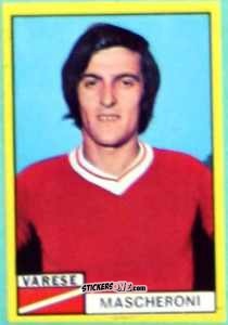 Cromo Riccardo Mascheroni - Calciatori 1971-1972
 n. VAR12 - Edis