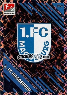 Sticker 1.FC Magdeburg - German Fussball Bundesliga 2022-2023. Match Attax Extra
 - Topps