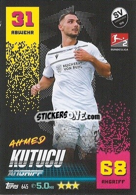 Sticker Ahmed Kutucu - German Fussball Bundesliga 2022-2023. Match Attax Extra
 - Topps