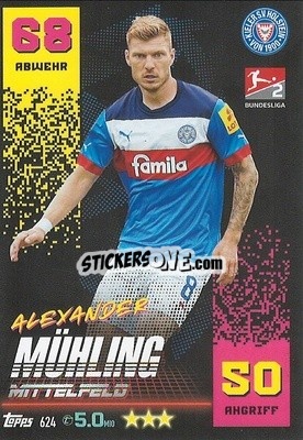Sticker Alexander Mühling - German Fussball Bundesliga 2022-2023. Match Attax Extra
 - Topps