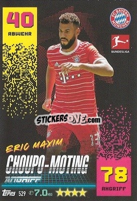 Sticker Eric Maxim Choupo-Moting - German Fussball Bundesliga 2022-2023. Match Attax Extra
 - Topps