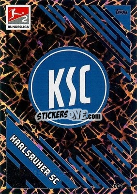 Sticker Karlsruher SC - German Fussball Bundesliga 2022-2023. Match Attax Extra
 n. 584 - Topps