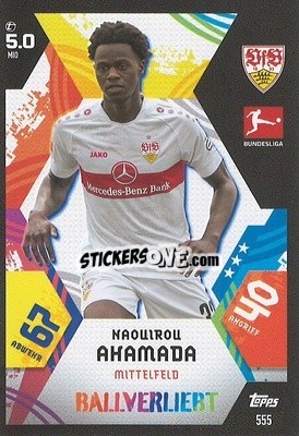 Cromo Naouirou Ahamada - German Fussball Bundesliga 2022-2023. Match Attax Extra
 - Topps