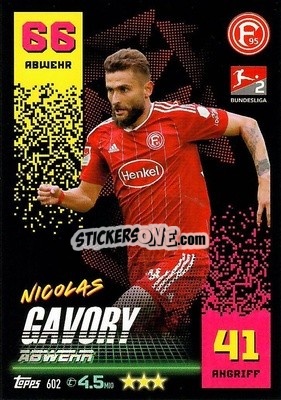 Sticker Nicolas Gavory - German Fussball Bundesliga 2022-2023. Match Attax Extra
 - Topps