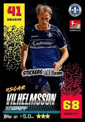 Cromo Oscar Vilhelmsson - German Fussball Bundesliga 2022-2023. Match Attax Extra
 - Topps