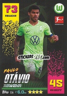 Sticker Paulo Otávio - German Fussball Bundesliga 2022-2023. Match Attax Extra
 - Topps