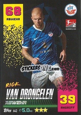 Cromo Rick van Drongelen - German Fussball Bundesliga 2022-2023. Match Attax Extra
 - Topps