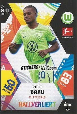 Cromo Ridle Baku - German Fussball Bundesliga 2022-2023. Match Attax Extra
 - Topps