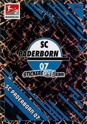 Sticker SC Paderborn 07 - German Fussball Bundesliga 2022-2023. Match Attax Extra
 - Topps