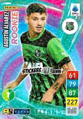 Sticker Agustín Álvarez - Calciatori 2022-2023. Adrenalyn XL TITANS
 - Panini