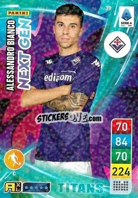 Cromo Alessandro Bianco - Calciatori 2022-2023. Adrenalyn XL TITANS
 - Panini