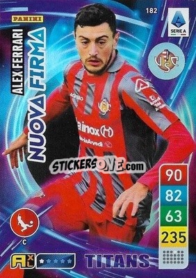 Figurina Alex Ferrari - Calciatori 2022-2023. Adrenalyn XL TITANS
 - Panini