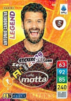 Sticker Antonio Candreva - Calciatori 2022-2023. Adrenalyn XL TITANS
 - Panini