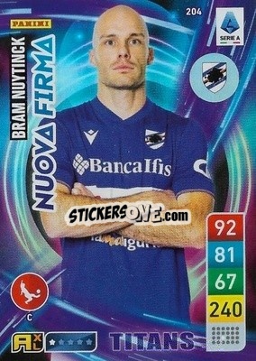 Figurina Bram Nuytinck - Calciatori 2022-2023. Adrenalyn XL TITANS
 - Panini