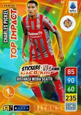 Cromo Charles Pickel - Calciatori 2022-2023. Adrenalyn XL TITANS
 - Panini