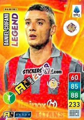Sticker Daniel Ciofani - Calciatori 2022-2023. Adrenalyn XL TITANS
 - Panini