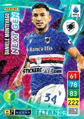 Figurina Daniel Montevago - Calciatori 2022-2023. Adrenalyn XL TITANS
 - Panini