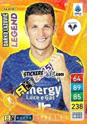 Figurina Darko Lazović - Calciatori 2022-2023. Adrenalyn XL TITANS
 - Panini