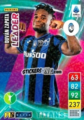 Sticker Duván Zapata - Calciatori 2022-2023. Adrenalyn XL TITANS
 n. T1 - Panini