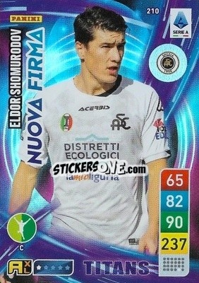 Figurina Eldor Shomurodov - Calciatori 2022-2023. Adrenalyn XL TITANS
 - Panini