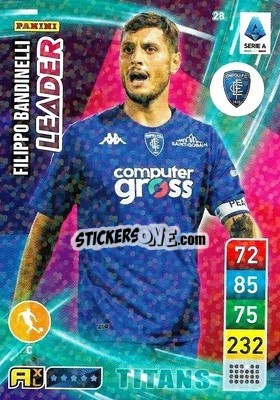 Sticker Filippo Bandinelli - Calciatori 2022-2023. Adrenalyn XL TITANS
 - Panini