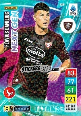 Figurina Flavius Daniliuc - Calciatori 2022-2023. Adrenalyn XL TITANS
 - Panini