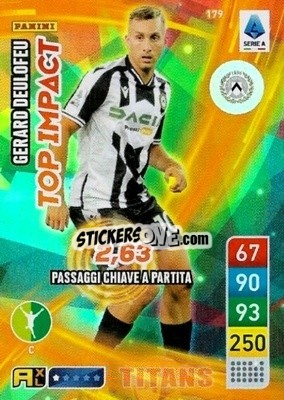 Sticker Gerard Deulofeu - Calciatori 2022-2023. Adrenalyn XL TITANS
 n. T179 - Panini