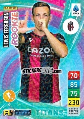 Figurina Lewis Ferguson - Calciatori 2022-2023. Adrenalyn XL TITANS
 - Panini