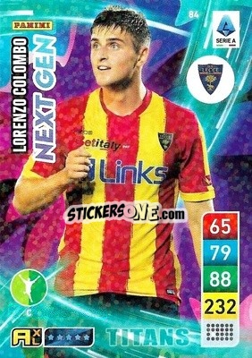 Cromo Lorenzo Colombo - Calciatori 2022-2023. Adrenalyn XL TITANS
 - Panini