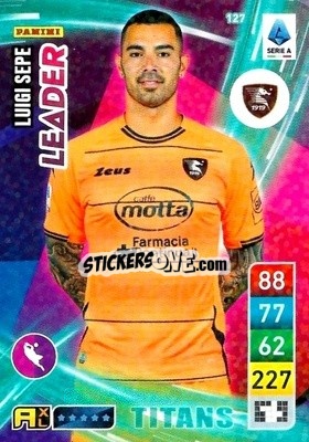 Sticker Luigi Sepe - Calciatori 2022-2023. Adrenalyn XL TITANS
 - Panini