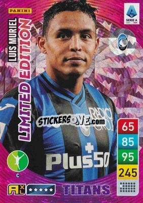 Sticker Luis Muriel - Calciatori 2022-2023. Adrenalyn XL TITANS
 n. LE-LM - Panini