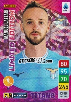 Cromo Manuel Lazzari - Calciatori 2022-2023. Adrenalyn XL TITANS
 - Panini