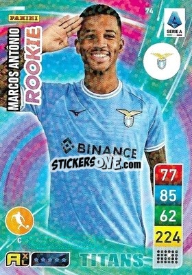 Sticker Marcos Antônio - Calciatori 2022-2023. Adrenalyn XL TITANS
 - Panini