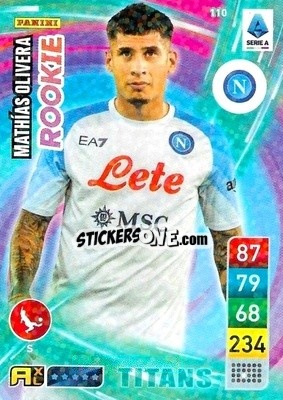 Sticker Mathías Olivera - Calciatori 2022-2023. Adrenalyn XL TITANS
 - Panini