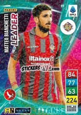 Sticker Matteo Bianchetti - Calciatori 2022-2023. Adrenalyn XL TITANS
 - Panini